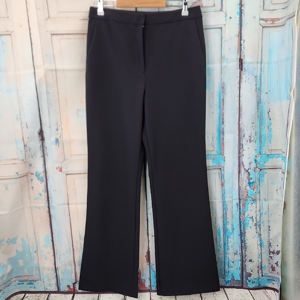 Rebecca Taylor Black Boot Cut Dress Pants